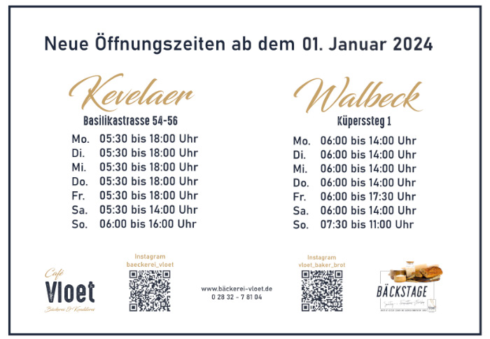 VloetCard für Vorteile unserer Kunden in Kevelaer